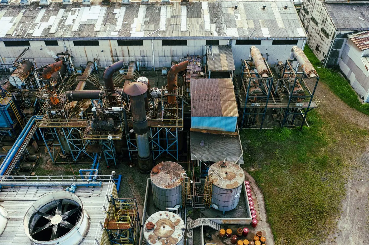 Industrial chemical supply infrastructure